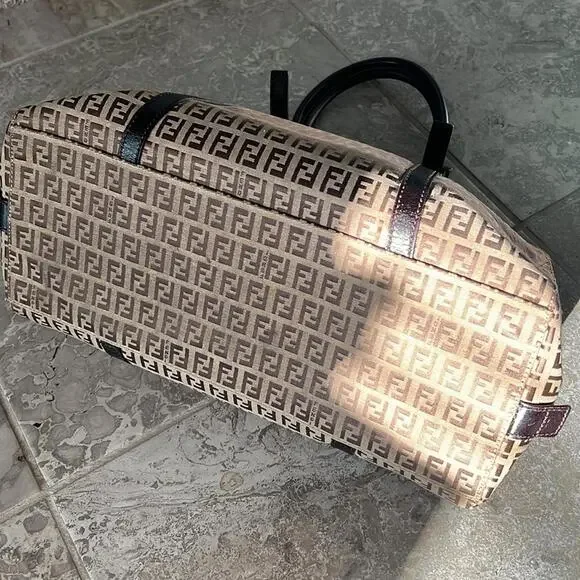 Fendi Zucchino Canvas tote bag Excellent - Picture 9 of 15